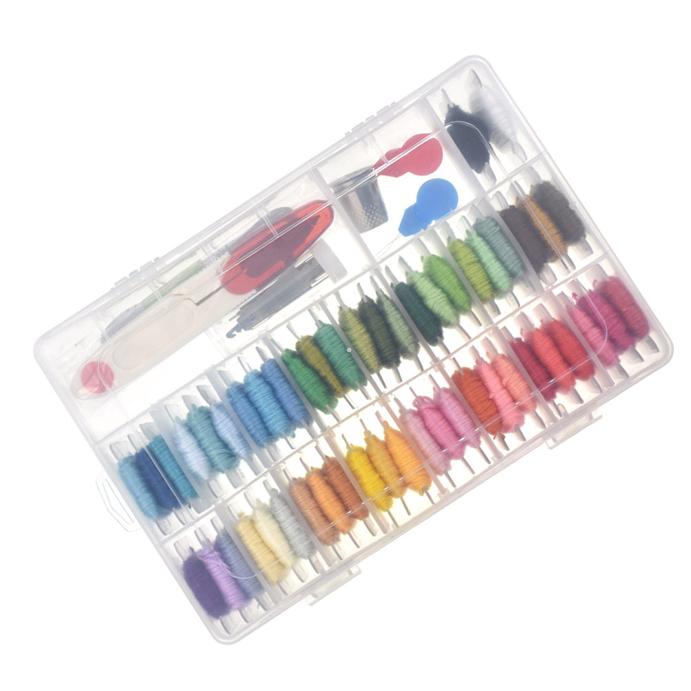 Embroidery Stitches - مجموعة تطريز متنوعة للمبتدئين تحتوي على