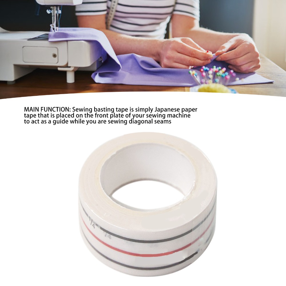Embroidery Guide Paper - قطعتان من شريط التوجيه القوي للخياطة