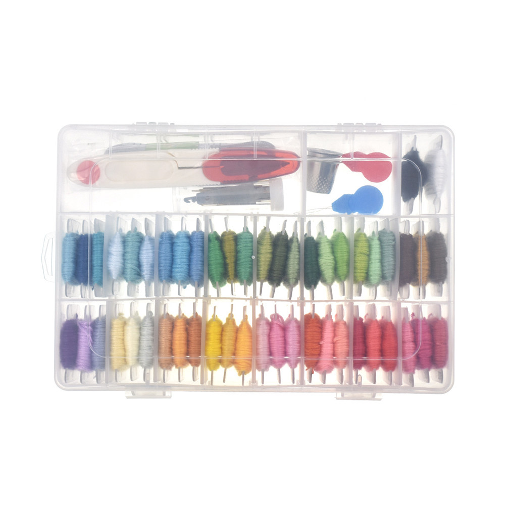 مجموعة تطريز متنوعة للمبتدئين  - مراجعة Embroidery Stitches وسعره