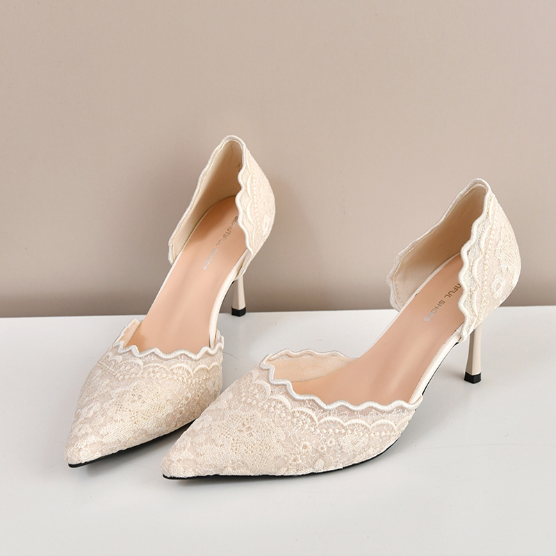 فاخر أحمر أبيض الدانتيل والتطر - مراجعة Embroidery White Dress وسعره