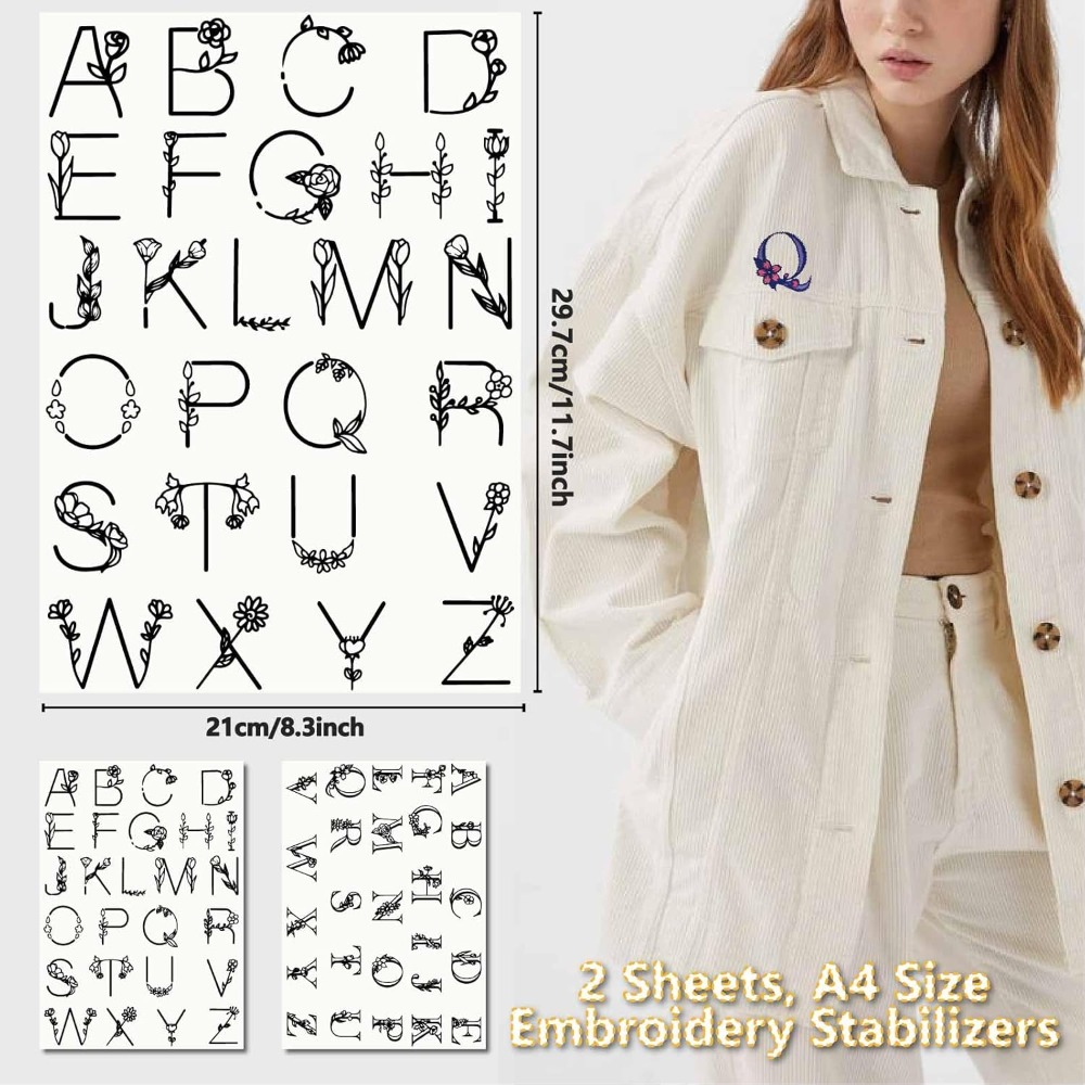 مثبتات التطريز القابلة للذوبان - مراجعة Embroidery Stitches وسعره