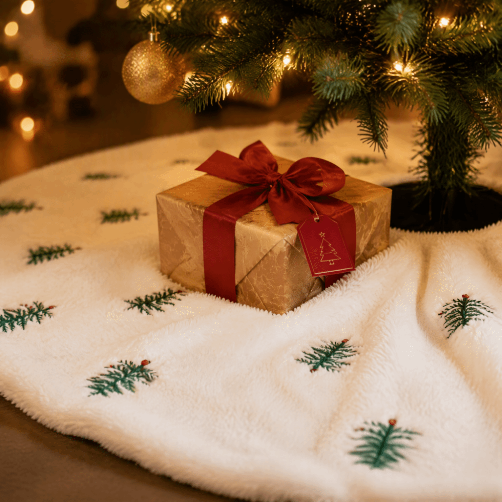 إكسسوار عيد الميلاد: غطاء قاعد - مراجعة Embroidery Xmas Designs وسعره