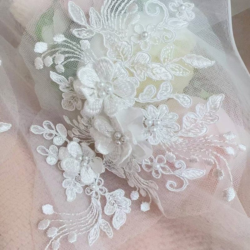 قطعتان = زوج واحد، دانتيل مطرز - مراجعة Embroidery White Dress وسعره