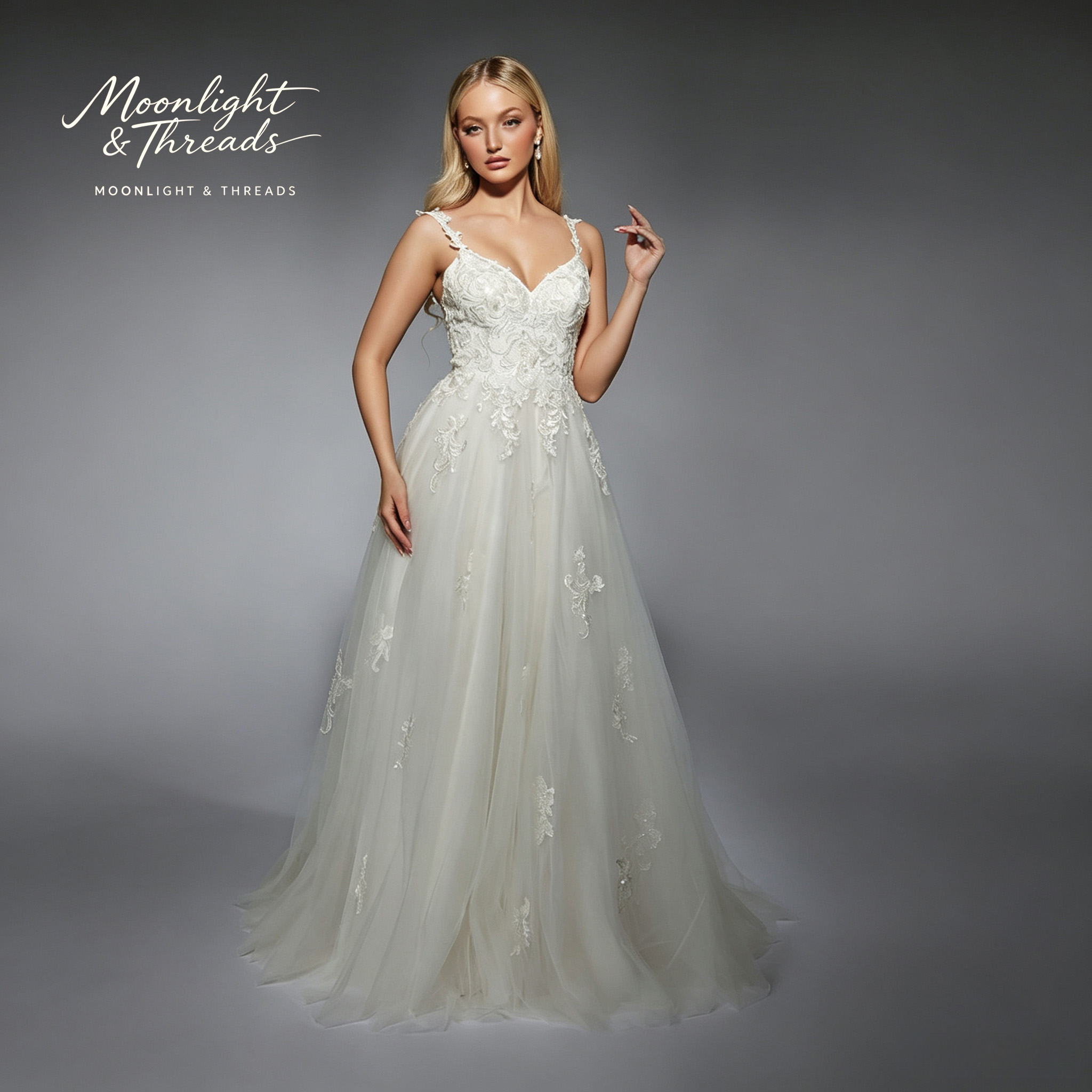 فستان أبيض بدون أكمام من التول - مراجعة Embroidery White Dress وسعره