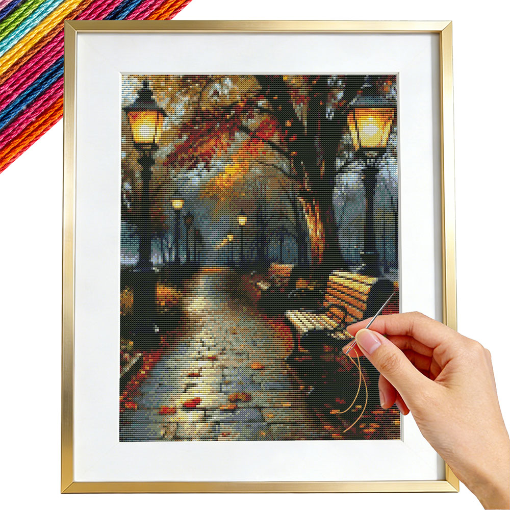 مجموعات تطريز 11CT: أطقم تطريز - مراجعة Embroidery Guide Paper وسعره