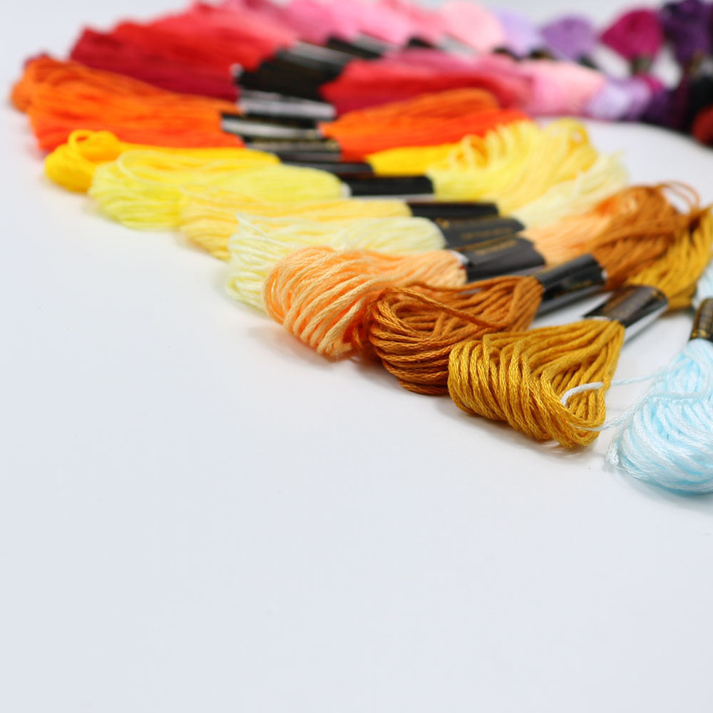 خيط تطريز متقاطع ثابت بخمسين ل - مراجعة Embroidery Stitches وسعره