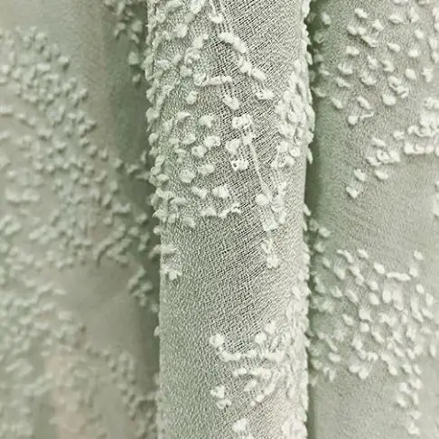 قماش شيفون جديد متعدد الألوان  - مراجعة Embroidery Design 3D وسعره