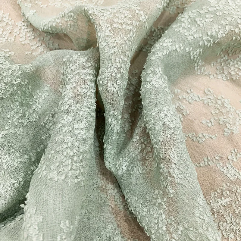 قماش شيفون جديد متعدد الألوان  - مراجعة Embroidery Design 3D وسعره