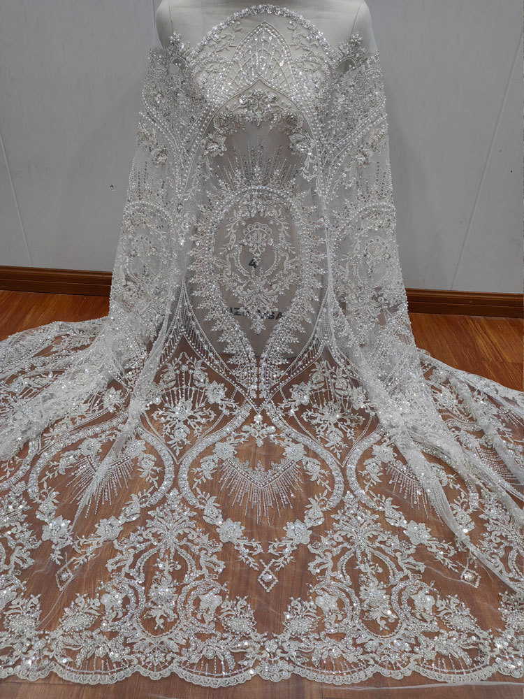 1 ياردة الأبيض عالية الكثافة ش - مراجعة Embroidery White Dress وسعره