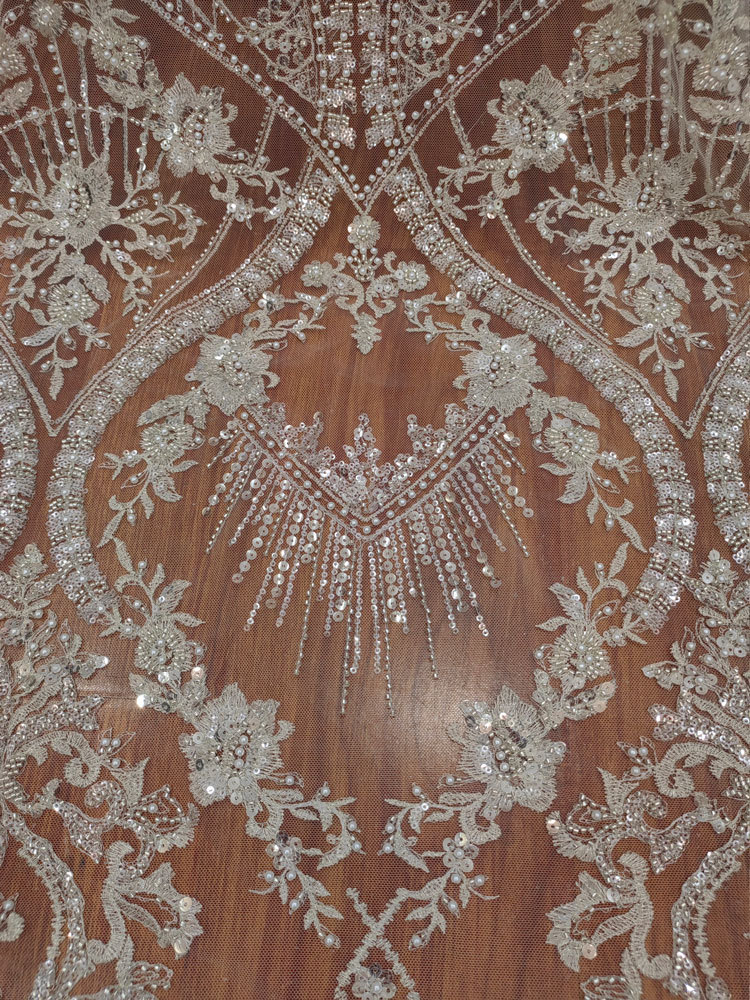 1 ياردة الأبيض عالية الكثافة ش - مراجعة Embroidery White Dress وسعره