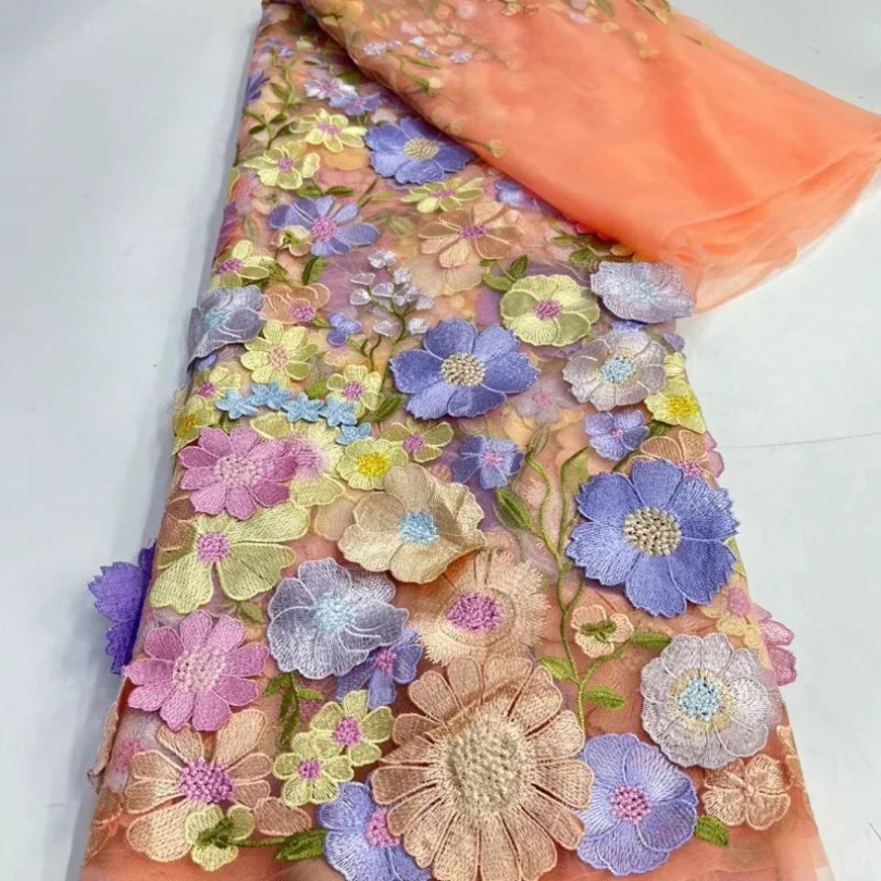 3D زين التطريز الأزهار النسيج  - مراجعة Embroidery Design 3D وسعره