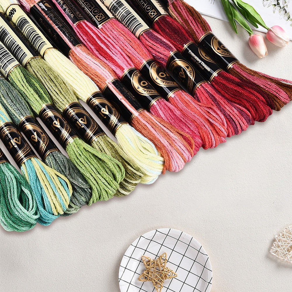 خيط تطريز بطول 105 ياردة، 6 طب - مراجعة Embroidery Stitches وسعره