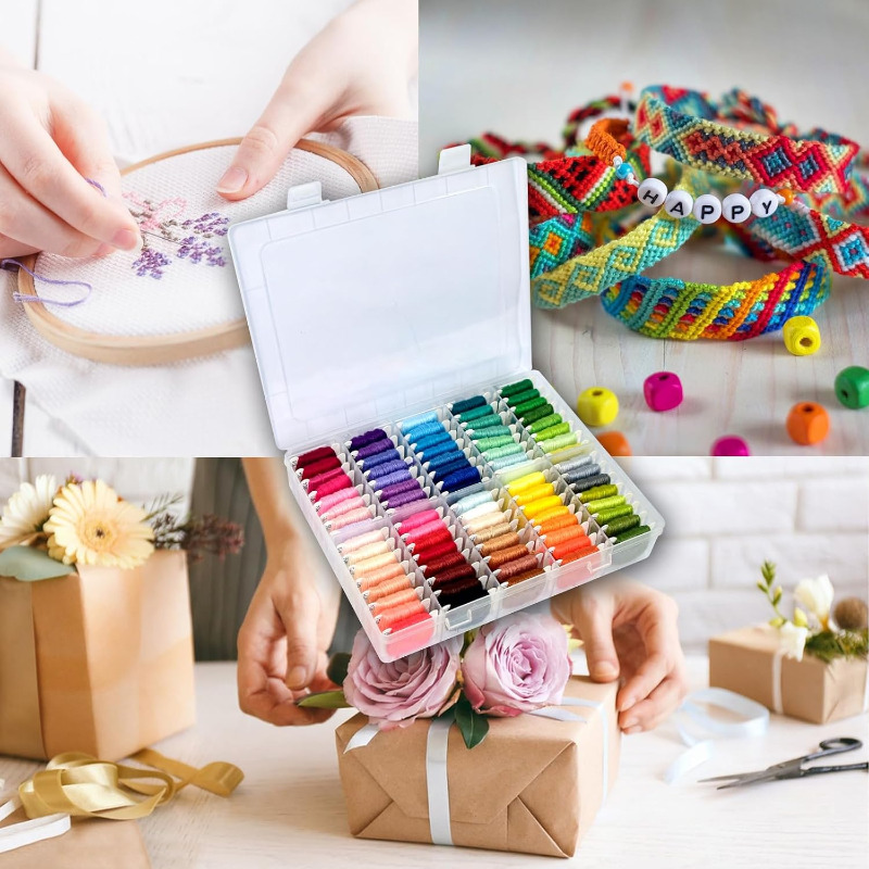 طقم خيوط تطريز من القطن 100% م - مراجعة Embroidery Stitches وسعره